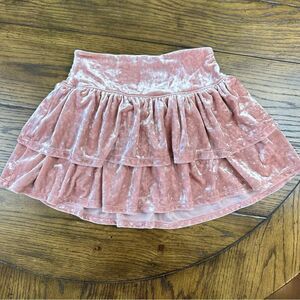 Gap Kids Pink Velvet Skirt
